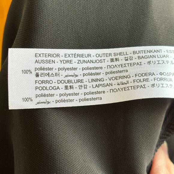 NWT ZARA Side Slit Cutout Maxi Dress in Black SZ XS - Picture 11 of 13